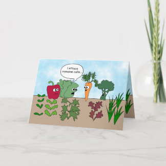 Carte Drôle Jardin Légumes Pun Chirurgie obtenir bien