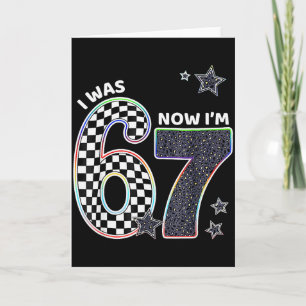 Carte Drôle J'avais 6 ans Maintenant J'ai 7 ans Annivers