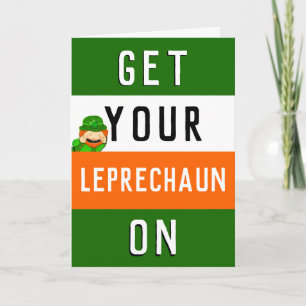 Carte Drôle Joyeux Saint Patrick's Day