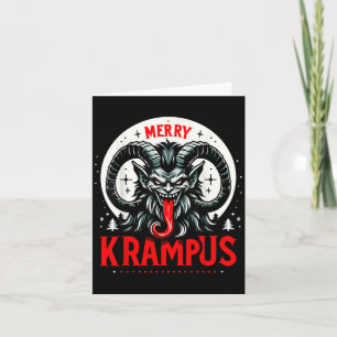 Carte Drôle Krampus Hommes Femmes Enfants Joyeux Krampus