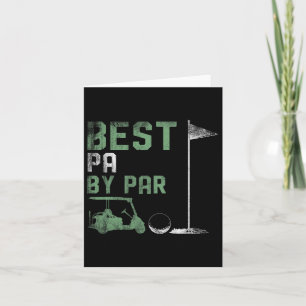 Carte Drôle Meilleur Pa Par Par Fête des Pères Golf