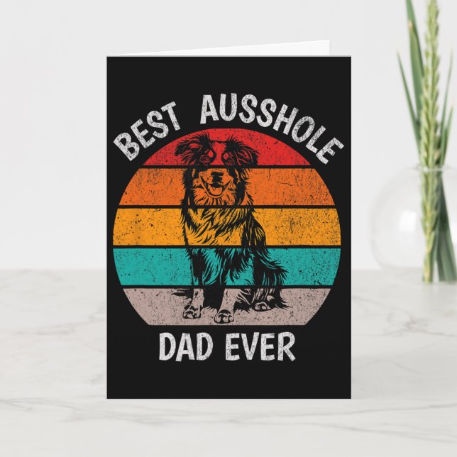 Carte Drôle Meilleure Maman Ausshole Australienne Ever B (Devant)
