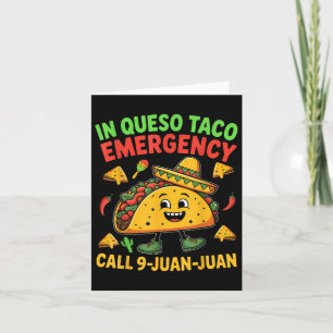 Carte Drôle Mème Cinco De Mayo Fiest Taco Mexicain