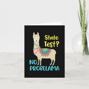 Carte Drôle Motivational State Test Day pour les étudian