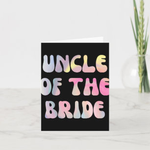 Carte Drôle oncle Mariage De La Mariée