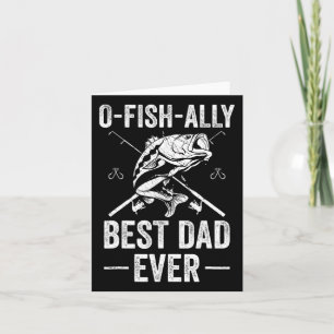 Carte Drôle Papa Poisson B Père Pêcheur