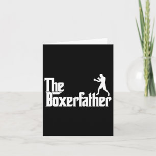 Carte Drôle Père Boxe Chemise Père Boxer Le Père Boxer