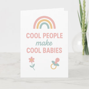 Carte drôle pour une baby shower   Carte sarcastiq