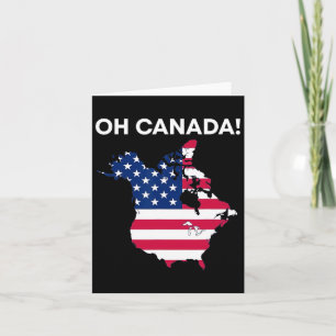 Carte Drôle Président Donald Trump Oh Canada Amérique de