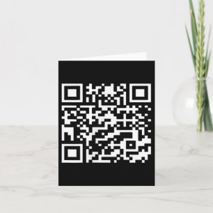 Carte Drôle président Qr Trump Code de danse _1