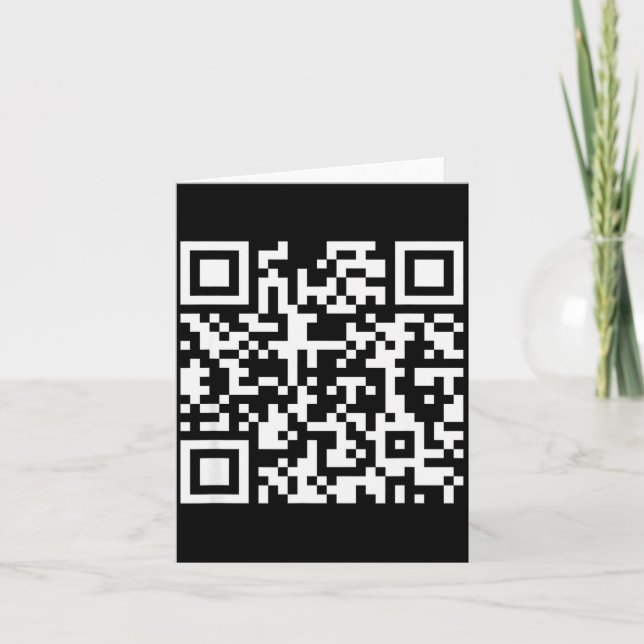 Carte Drôle Qr Ne Sois Pas Une Petite Garce Code Citatio (Devant)