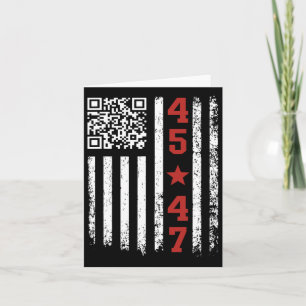 Carte Drôle Qr Président Trump Danse Code 5