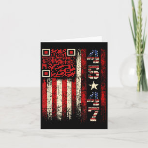 Carte Drôle Qr Scan Me Président Trump 4547 Trump Dancin