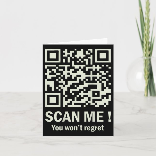 Carte Drôle Qr Scan Me Trump 45_47 Tee Trump Dancing Cod (Devant)