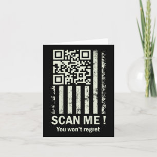 Carte Drôle Qr Scan Me Trump 45_47 Tee Trump Dancing Cod