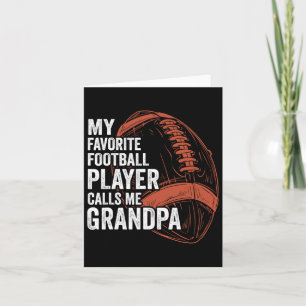 Carte Drôle Rétro Mon Joueur De Football Favori M'Appell