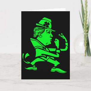 Carte Drôle St Patrick de Trump St. Paddy's de Trump