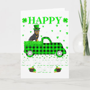 Carte Drôle sur un régime et irlandais St Patricks Day S