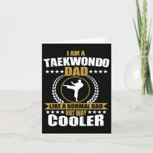 Carte Drôle Tae Kwon Do Fighter Papa Taekwondo For Men K