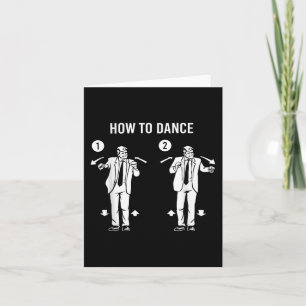 Carte Drôle Trump Danse Comment Danse