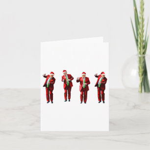 Carte Drôle Trump Danse Santa Claus Noël Noël Noël Noël