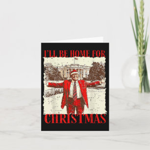 Carte Drôle Vintage Humoristique Trump Je Serai De Retou