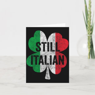 Carte Drôles de trèfles italiens Saint-Patrick Hommes