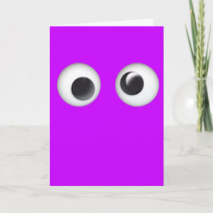 Carte Drôles de Yeux Google Mouvants Maze d'Halloween po