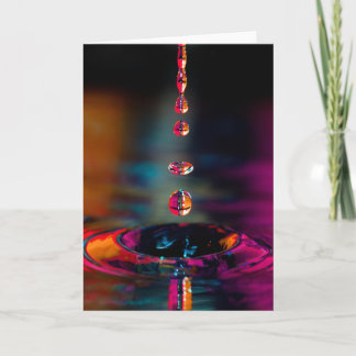 Carte Drop d'eau - Jolie goutte