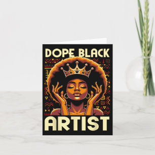 Carte Drug Black Artist African American Art Teacher Afr