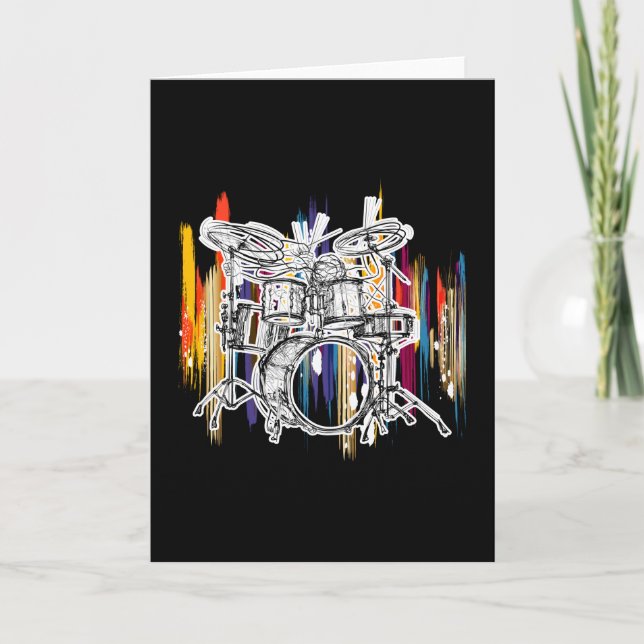 Carte Drummer Drummer Drummer Drummer Drummer (Devant)