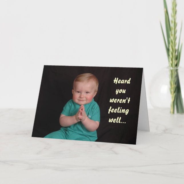 Carte DSC_0081, J'ai entendu dire que tu ne te sentais p (Devant)