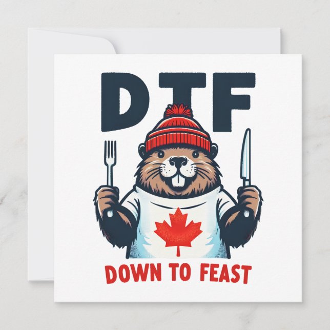 Carte DTF Down To Feader (Devant)