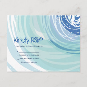 Carte du bat mitzvah RSVP de barre de SKI