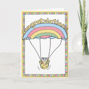 Carte du BÉBÉ CONGRATS