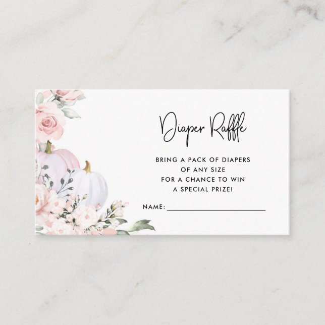 Carte du boîtier de la couche Citrouille rose (Devant)