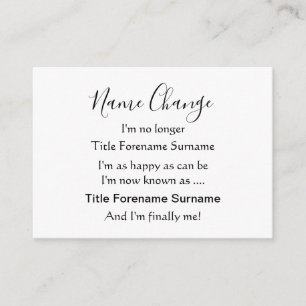 Carte du boîtier de modification de nom de poème s