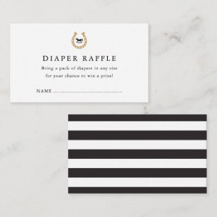 Carte du boîtier du Baby shower Derby