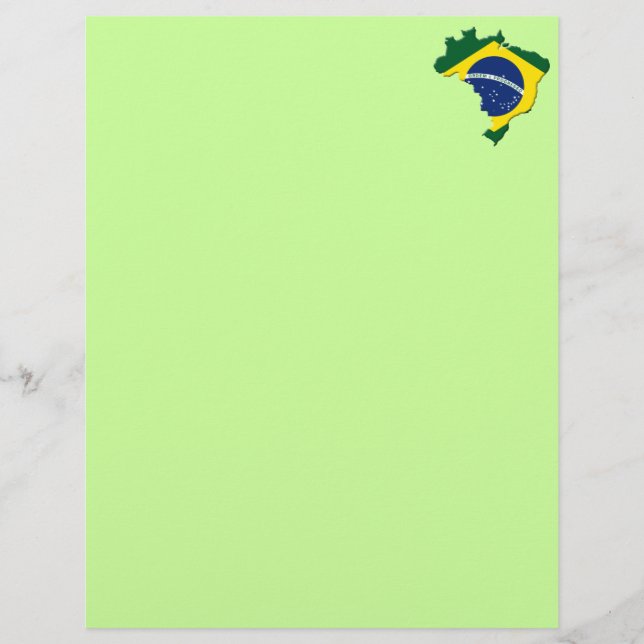 Carte du Brésil (Devant)