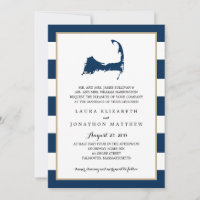 Carte du Cap Falmouth avec coeur | MARIAGE