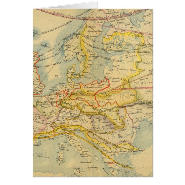 Carte du climat de l'Europe (Devant)