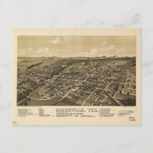 Carte du comté de Greenville Hunt (1886)