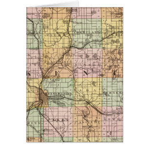Carte du comté de Kent, Michigan