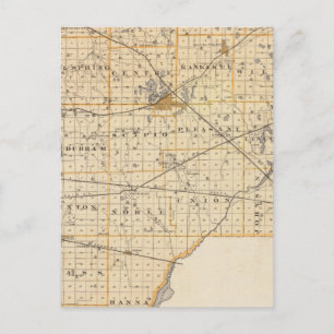 Carte du comté de La Porte