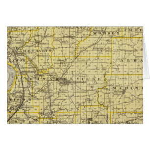 Carte du comté de Madison
