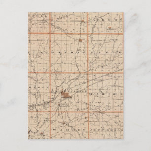 Carte du comté de Putnam