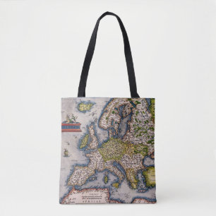 Carte du cru 1572 de sac de l'Europe