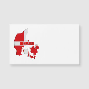 Carte du Danemark