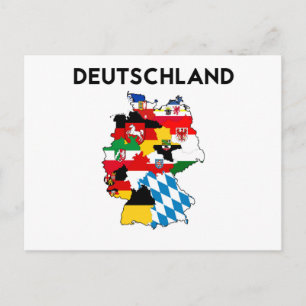 carte du drapeau allemand