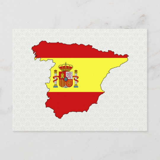Carte Du Drapeau D Espagne Pleine Taille Zazzle Fr